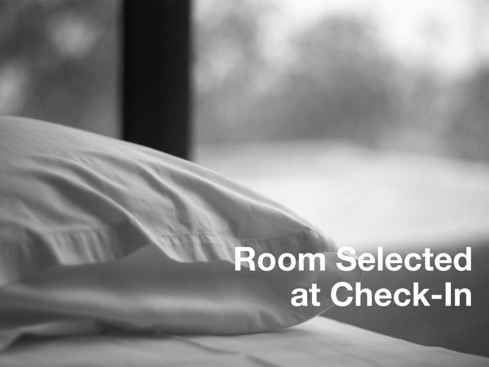 Room Selected at Check-In interior